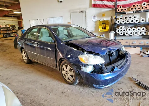 2008 Toyota Corolla Ce z USA, uszkodzony, nr VIN 2T1BR32EX8C875922